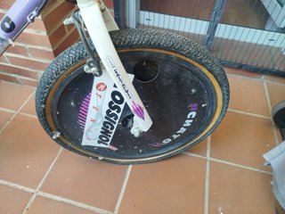 Bicicleta infantil CHATO morada