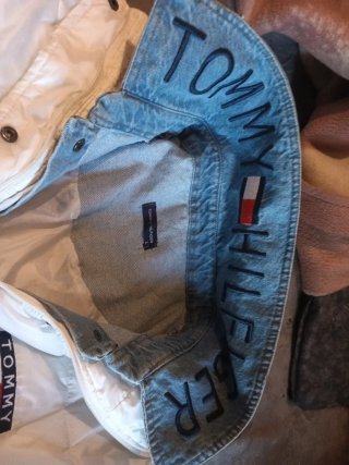 Abrigo plumífero Tommy Hilfiger blanco