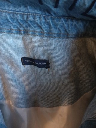 Abrigo plumífero Tommy Hilfiger blanco