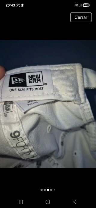 Gorra New Era NY Blanca y Verde