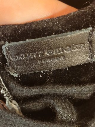 Zapatillas Kurt Geiger London Negras Charol