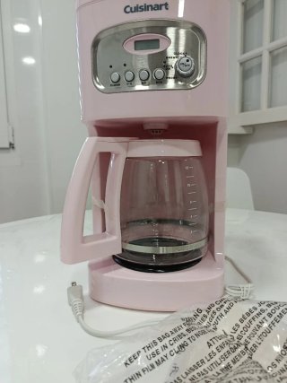 Cafetera Cuisinart Smart Rosa