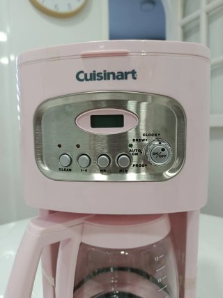 Cafetera Cuisinart Smart Rosa
