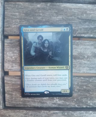 Carta Magic Gisa and Geralf