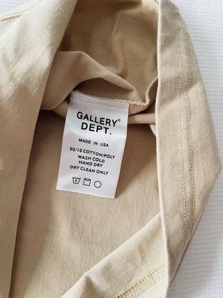 Camiseta Gallery Dept. Beige