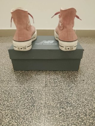 Converse High Plataform Rosas