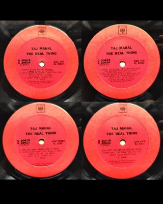 2 LP'S 1971 🇺🇸 THE REAL THING - TAJ MAHAL