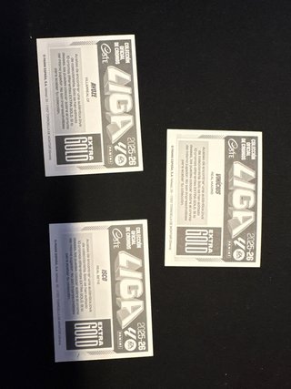 Lote 3 Cromos Extra Gold Panini