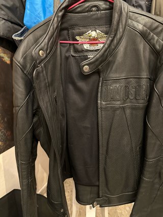 Chaqueta Moto Harley-Davidson XL Negra