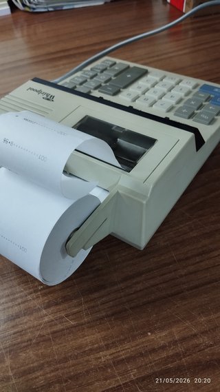 Calculadora Whirlpool CP 124 con impresora
