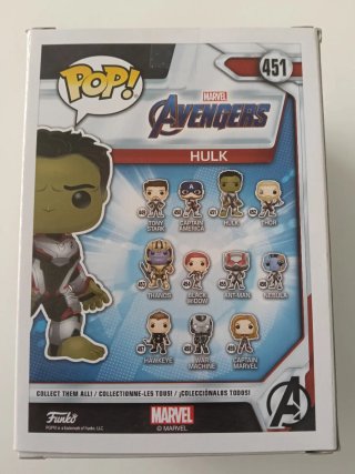 Funko Pop Avengers Hulk 451