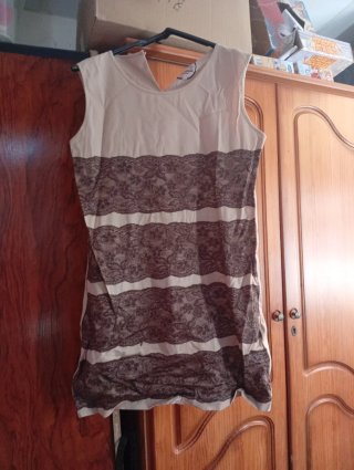 Conjunto vestido y chaqueta morado