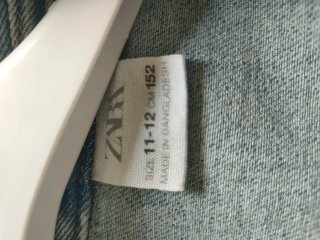 Chaqueta Vaquera Zara Talla M