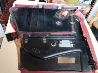 Paños interiores coche clásico