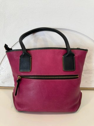 Bolso Tous Piel Rosa y Negro