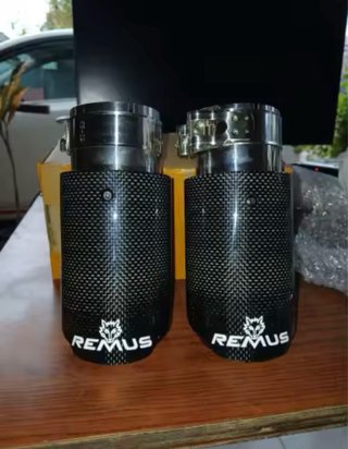 Colas de escape Remus carbono/mate/brillante
