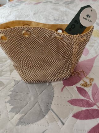 Bolso Dorado/Plateado Kahlo & Co