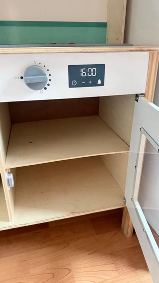 Cocina de juguete de madera