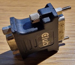 Adaptador DVI-A (12+5) Macho a VGA Hembra Negro