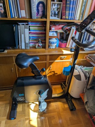 Bicicleta Estática Domyos 500