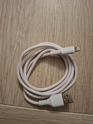 Cable iPhone Blanco 1m
