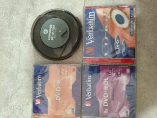 Pack Verbatim: CD-RW, DVD-R, DVD+R DL y Limpiador