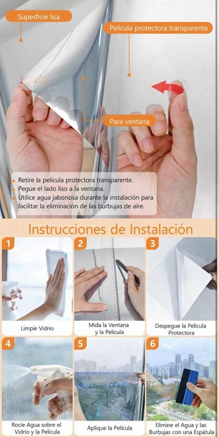 Vinilo para Cristales efecto Espejo Reflectante