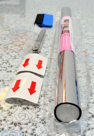 Vinilo para Cristales efecto Espejo Reflectante