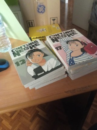 Comic cinturo negre yawara
