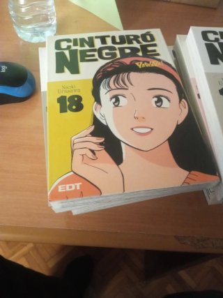 Comic cinturo negre yawara