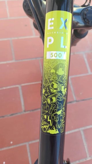 Bicicleta 20 pulgadas Rockrider