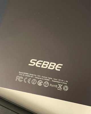 Tablet SEBBE S23 11" 2K | 256GB + teclado y ratón