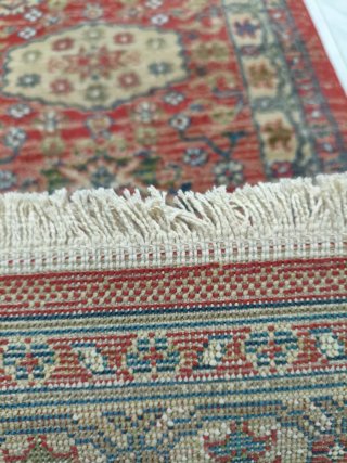 Tappeto da corridoio persiano in lana multicolore
