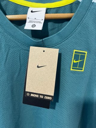 Camiseta sin mangas Nike Tenis Verde