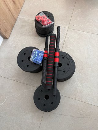 Pesas y mancuernas ajustables 30kg