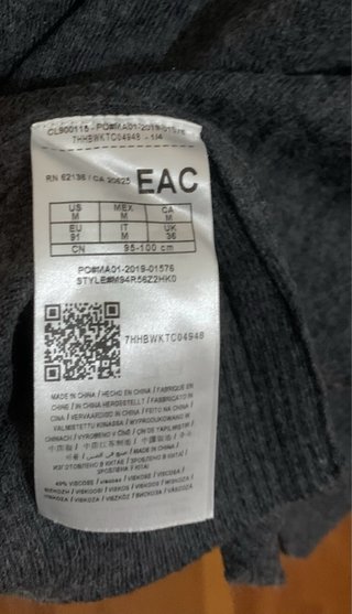 Maglioncino Guess Grigio Lana Tg M
