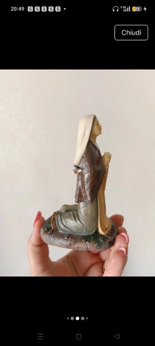 Set Madonna di Lourdes e Bernadette