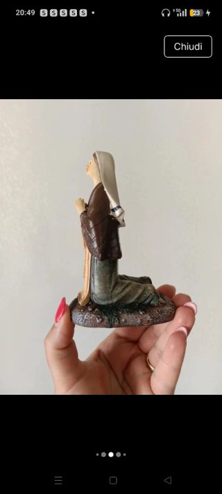 Set Madonna di Lourdes e Bernadette