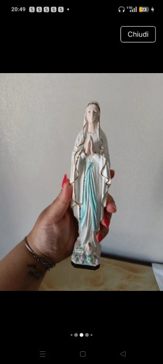 Set Madonna di Lourdes e Bernadette