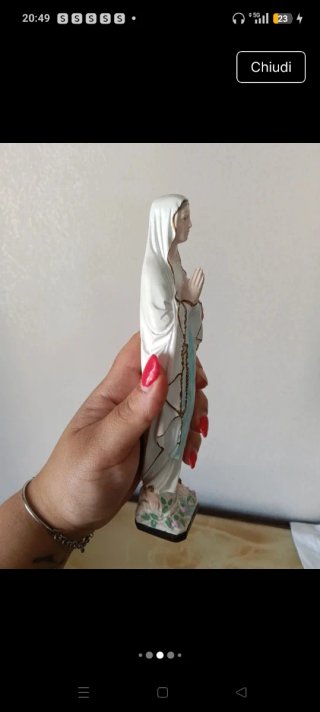 Set Madonna di Lourdes e Bernadette