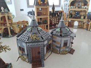 Casa de Hagrid  juego de construcción tipo LEGO