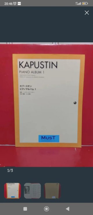 Kapustin Piano Album 1 Partitura