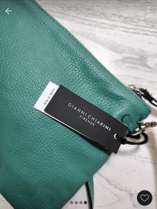 Pochette Gianni Chiarini verde