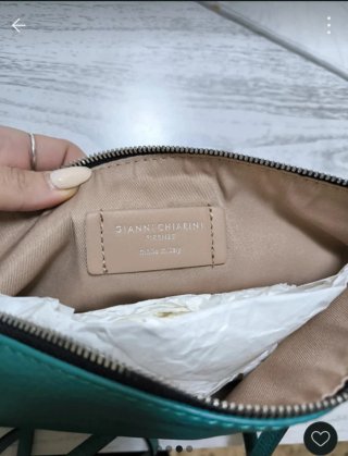 Pochette Gianni Chiarini verde