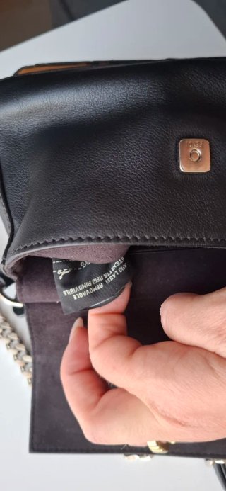 Borsa mini Fendi Double Baguette