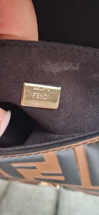 Borsa mini Fendi Double Baguette