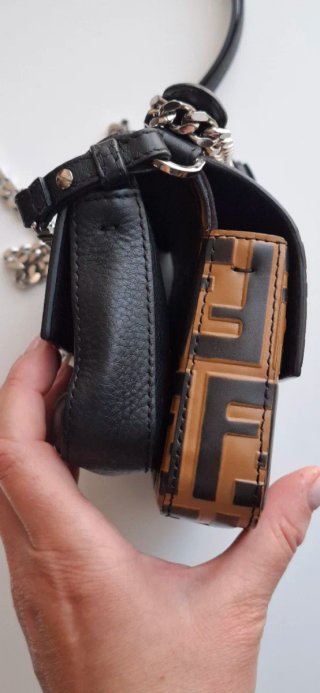 Borsa mini Fendi Double Baguette