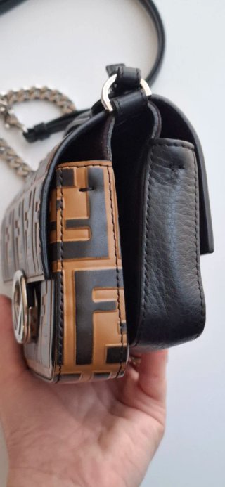 Borsa mini Fendi Double Baguette