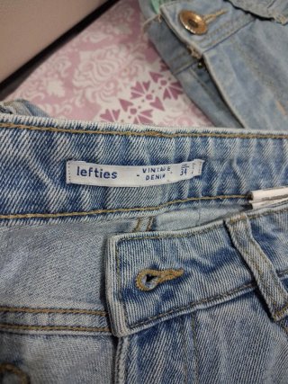 Lote 2 pantalones vaqueros desgastados talla 34