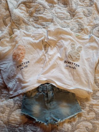 Conjunto Benetton Talla 68